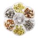 thumbnail image 5 of Sujetadores De Papel DIY Metal Split Pins Brads Craft Para Hacer Tarjetas Scrapbook B, 5 of 5