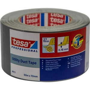 Tesa - Cinta De Ducto (Duct Tape) Profesional Xl 72Mm X 50Mts