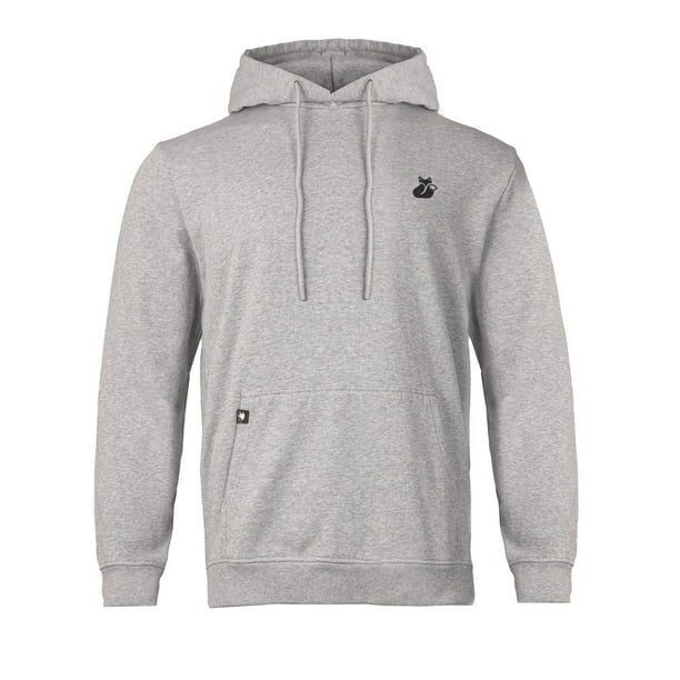Poleron Tilki Hoodie Agir Fox Lehinde Gris Tenis Padel
