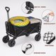 thumbnail image 5 of Cargo Net Kaskawise Wagon para vagón plegable plegable negro, 5 of 7