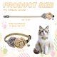 thumbnail image 2 of Collar de Gato y Perro con Flor Uxcell con Campana, Collar Ajustable Reflectante de Liberación Rápida (21-30 cm, Beige) para Gatitos, Cachorros, Perros Pequeños, Fiesta, Decoración Diaria, Festival, 2 of 7