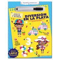 El Gato De Hojalata - Libro Juega Y Borra: Diversion En La Playa