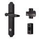thumbnail image 1 of Tirador de puerta Storm Ideal Security 1216 con cerradura para 2,5 a 4 cm, 1 of 7