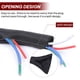 thumbnail image 3 of Manguitos de gestión de cables BuyNeed, trenzados negros, de 1/2 a 12 pies, 3 of 9
