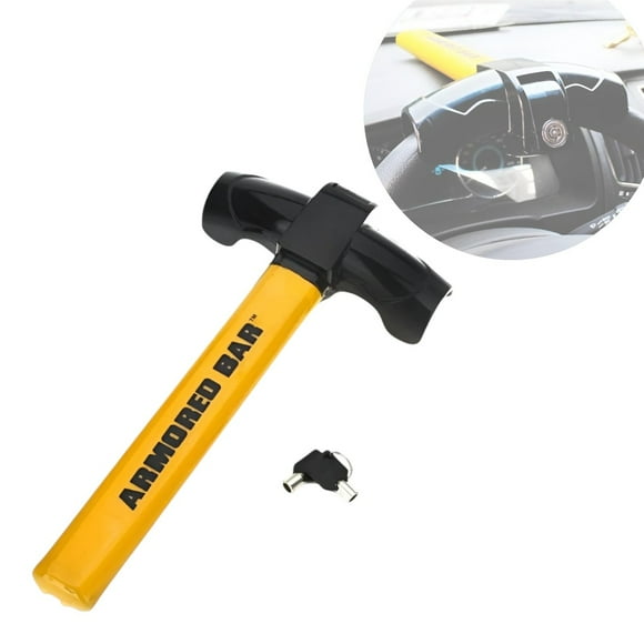 Traba Volante Antirrobo Tipo T Seguridad Auto Universal