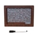 thumbnail image 5 of Hucha para adultos, caja de ahorro de dinero con estuche de almacenamiento en el mostrador, para objetivo de ahorro, banco de dinero con objetivo de Marron oscuro, 5 of 5