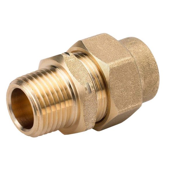Adaptador macho HOME-FLEX de 1/2 pulgada CSST, latón