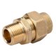 thumbnail image 1 of Adaptador macho HOME-FLEX de 1/2 pulgada CSST, latón, 1 of 9