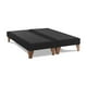 thumbnail image 2 of Base Dividida Cama Europea Super King 200x200 Cm Negro Lino, 2 of 2