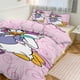 thumbnail image 1 of Daisy Duck Print Bedding Set Pattern Duvet Cove Set 3 Pieces 1 Quilt Cover And 2 Pillowcases for Women Men Teens, 1 of 5