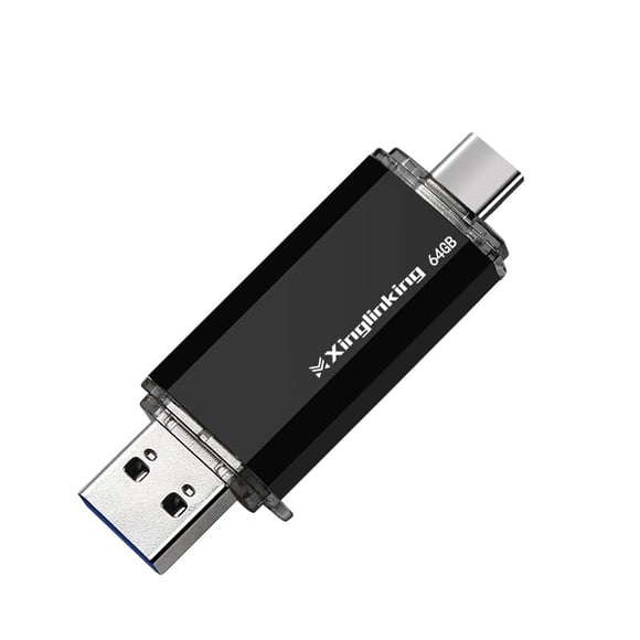 Pendrive Xinglinking 64 GB USB‑C + USB‑A 2‑en‑1