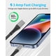 thumbnail image 3 of Cable USB C a Lightning Umefly de 1 pie, paquete de 3 unidades, certificado MFi, 3 of 3