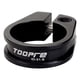 thumbnail image 2 of Abrazadera Para Tija De Sillín De Bicicleta Ligera Ciclismo MTB Bicicleta De Aluminio 31.8 Mm Negro, 2 of 4