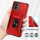 thumbnail image 5 of Funda Armada para Motorola Moto G Power 2023 con Tapa Deslizante y Soporte Magnético Giratorio Rojo, 5 of 5