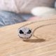 thumbnail image 4 of Collar Luxubaby Skull Nightmare Before Christmas para mujer, 4 of 5