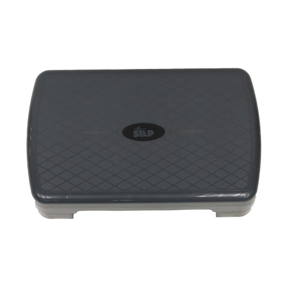 Aerobic Stepper Freestyle STEP Mini para entrenamiento en casa, color gris y negro