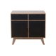 thumbnail image 1 of Arrimo Santiago Rectangular 2 Cajones 2 Puertas Madera - Metal, 1 of 3
