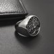 thumbnail image 2 of Anillo de Hombre Arbol de la Vida Silver Space Moda Xx, 2 of 3