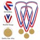 thumbnail image 3 of Medallas Donrime Pack de 12 - Medalla de Oro con Cinta "WINNER" de 5 cm, 3 of 7