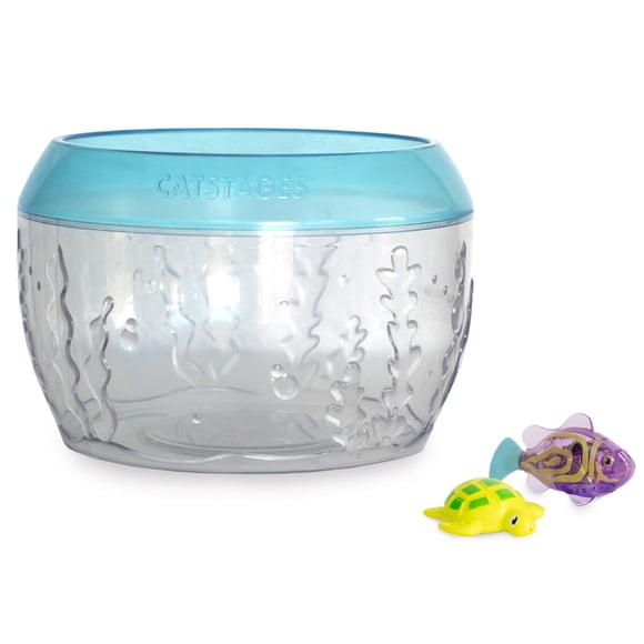 Juguete Interactivo Catstages Meowsmerizing Fish Bowl Gato