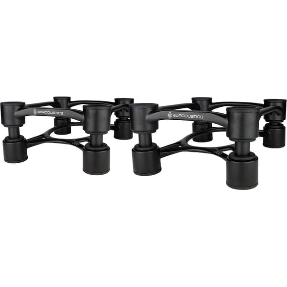 Soportes IsoAcoustics Aperta 200 para Parlantes 200 mm Negro