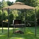 thumbnail image 3 of Toldo para barbacoa ABCCANOPY para exteriores, 2,4 x 1,5 m, con LED, 3 of 3