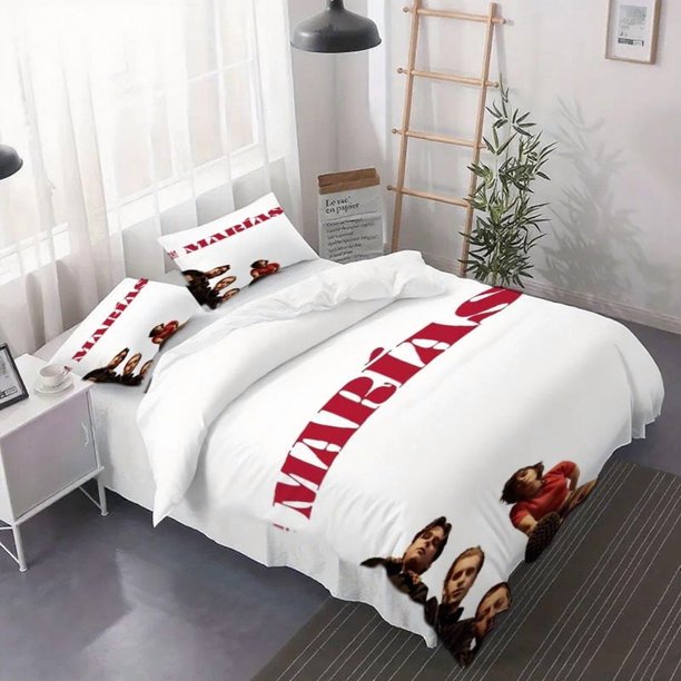 3pcs Set Inspired by Marias Printed Duvet Cover Set Includes Duvet Cover and Pillowcases