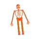 thumbnail image 2 of Juguete De Esqueleto De Halloween Transformable, Cadena De Esqueleto, Juguete Para Regalo De Fiesta, Color Naranja Y Verde, 2 of 3
