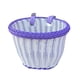 thumbnail image 1 of Cesta De Bicicleta Para Niños, Decoración, Cesta De Manillar Frontal Desmontable Para Niños, Niñas Y Niños, Color Morado, 1 of 3