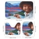 thumbnail image 3 of Bob Ross La alegría de pintar-theme 4-Piece Shower Curtain Set with Rugs, Waterproof Bathroom Decor Set Includes Bath Mat, U-Shaped Rug, Toilet Lid Cover and Curtain with Hooks, 3 of 6