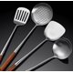 thumbnail image 4 of Utensilios de cocina Wok Espátula Juego de herramientas de hierro y cucharón Espátula para equipos de cocina de acero inoxidable Accesorios de cocina Elementos esenciales Color 1, 4 of 8