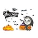 thumbnail image 4 of Calcomanías Para Ventanas, Comedor, Coche, Dormitorio, Halloween, Calcomanías Para Ventanas, Malvado Sosteniendo Una Linterna, 4 of 5