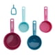thumbnail image 3 of Juego de tazas y cucharas medidoras Farberware Kitchen Basics de 9 piezas, 3 of 5