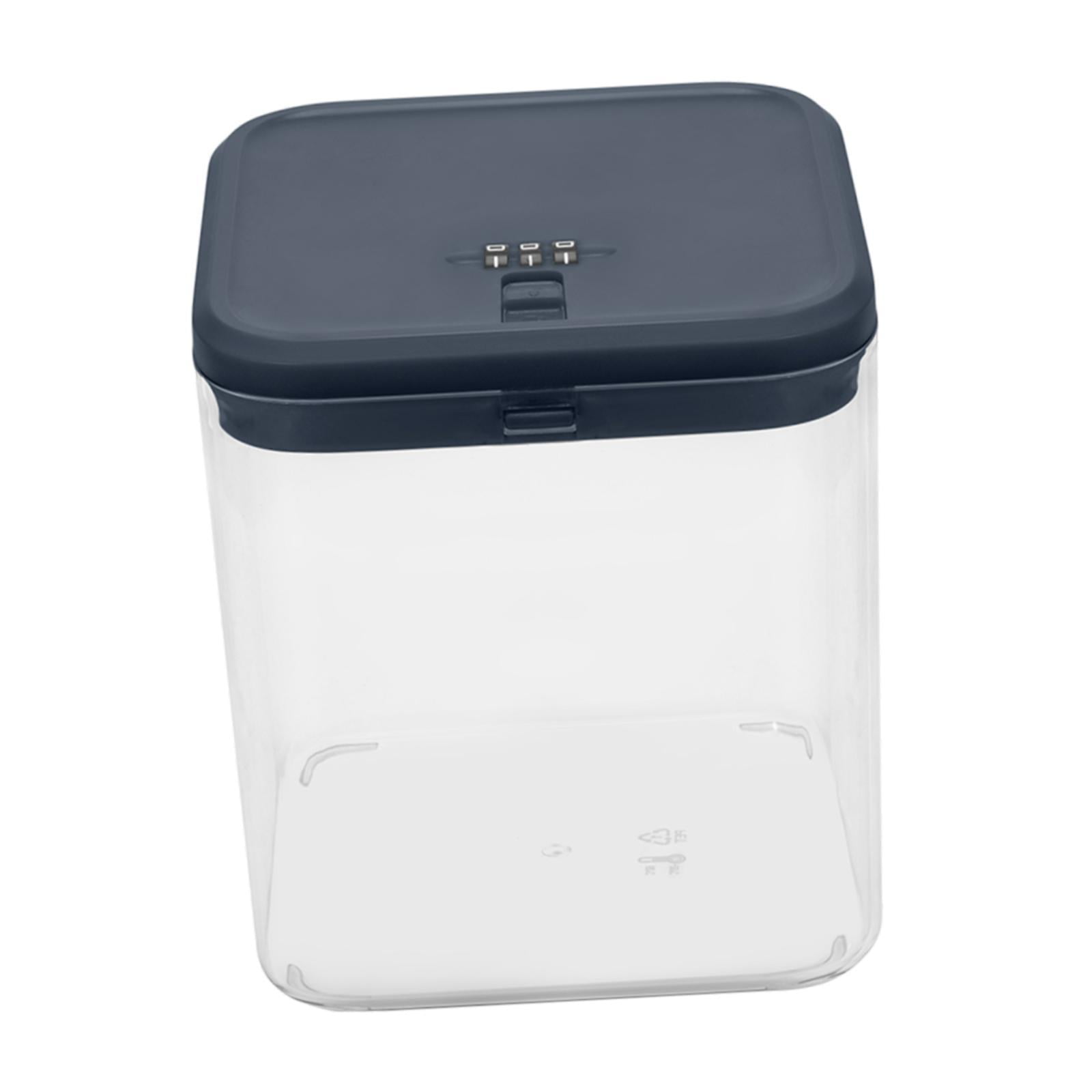 Magideal - Casillero Telefónico, Caja De Almacenamiento Con Cerradura, Organización, Casillero Telefónico, Cerradura Con Contraseña Para Mesa, Refrigerador, Most Gris Azul