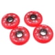 thumbnail image 3 of 4 Piezas Inline Roller Hockey Patín De Fitness De Reemplazo De La Rueda 84a 76mm Rojo, 3 of 3