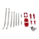 thumbnail image 3 of Piezas De Actualización Para Coche RC, Piezas De Repuesto Modificadas Para Bricolaje Para Vehículo RC MN82 1/12, Color Rojo, 3 of 5