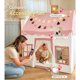 thumbnail image 3 of Little Dove Kids Play Tent with Mat, Star Lights, Tassel Garland, 3 of 3