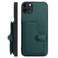 Foxdock Funda Para Iphone 11 Pro Max Con Bloqueo Rfid - Diseño Elegante Con Cierre De Botón