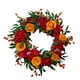 thumbnail image 1 of Guirnalda Redonda De Flores Artificiales Para Puerta Delantera, Adorno De Decoración Para Fiesta En Casa, 1 of 5