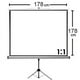 thumbnail image 1 of Telon Tripode 178x178cm, Mecanismo Retractil, 1 of 2