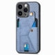 thumbnail image 5 of Funda Resistente para iPhone 15 Pro Max con Tarjetero y Soporte, Diseño Magnético Azul, 5 of 5