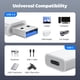 thumbnail image 5 of Adaptador USB a USB-C Pastall para Apple Watch/iPhone, paquete de 2, 5 of 7