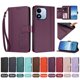 thumbnail image 4 of Funda Cartera Trébol para Xiaomi Redmi Note 17 4G con Ranuras Tarjetas y Carga Inalámbrica Violeta, 4 of 6