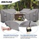 thumbnail image 4 of Fundas impermeables para sillas de patio BOLTLINK, paquete de 2 unidades, 90 x 93 x 90 cm, 4 of 9