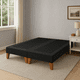 thumbnail image 1 of Base De Cama 2 Plazas Negra, 1 of 3