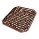 thumbnail image 3 of Almohadilla De Asiento Con Cuentas De Madera, Alfombrilla Refrescante Para Coche, SUV, Camión, Color Marrón, 3 of 5