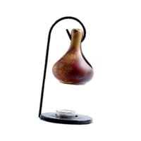 Magideal - Quemador De Aceite Esencial Cerámica Tealight Portavelas Decoración Horno Difusor De Aceite Quemador Para Meditación, San Valentín, Interior, Navidad, , Amarillo Profundo