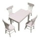 thumbnail image 2 of Juego De Muebles De 5 Piezas Decoración 1/12 Silla De Mesa Para Casa De Muñecas Cocina Blanco, 2 of 5