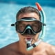 thumbnail image 5 of Set Máscara Buceo Snorkel Adulto Hydro Silicona, 5 of 6