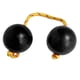 thumbnail image 5 of Musical Fingertip Ball Drum Ball Kashaka Instrumento Maracas Percusión Negro, 5 of 5
